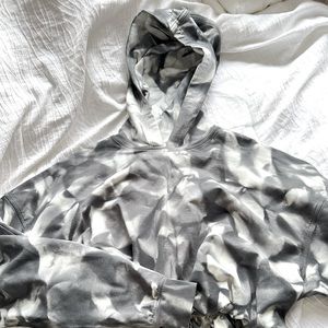 Lulu lemon cropped diamond dye hoodie